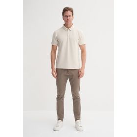 Cazador CAZ 4185 Bej Polo Erkek T-Shirt