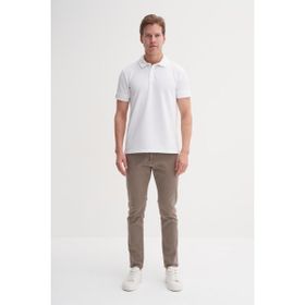 Cazador CAZ 4185 Beyaz Polo Erkek T-Shirt