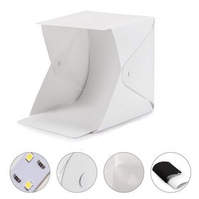 Cazipshop 40x40 cm Lightbox LED Işıklı Portatif Ürün Çekim Çadırı