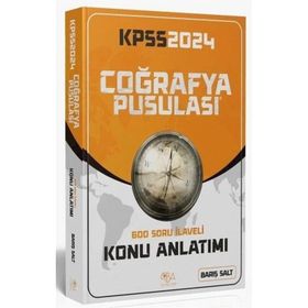 CBA Akademi 2024 KPSS Coğrafya Pusulası Konu Anlatımlı