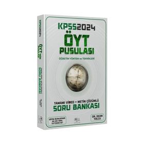 CBA Yayınları 2024 KPSS Eğitim Bilimleri Öğretim Yöntem ve Tekniklerinin Pusulası Video Çözümlü Soru Bankası