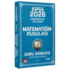 CBA Yayınları 2026 KPSS Lise Ortaöğretim Ön Lisans Matematik Matematiğin Pusulası Çözümlü Soru Bankası