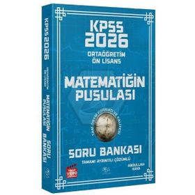 CBA Yayınları 2026 KPSS Lise Ortaöğretim Ön Lisans Matematik Matematiğin Pusulası Çözümlü Soru Bankası