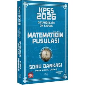 CBA Yayınları 2026 KPSS Lise Ortaöğretim Ön Lisans Matematik Matematiğin Pusulası Çözümlü Soru Bankası