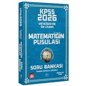 CBA Yayınları 2026 KPSS Lise Ortaöğretim Ön Lisans Matematik Matematiğin Pusulası Çözümlü Soru Bankası