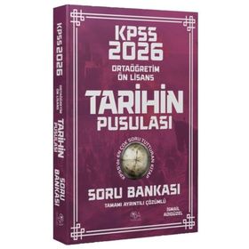 CBA Yayınları 2026 KPSS Lise Ortaöğretim Ön Lisans Tarihin Pusulası Çözümlü Soru Bankası