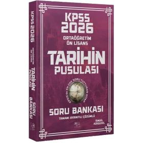 CBA Yayınları 2026 KPSS Lise Ortaöğretim Ön Lisans Tarihin Pusulası Çözümlü Soru Bankası