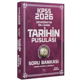 CBA Yayınları 2026 KPSS Lise Ortaöğretim Ön Lisans Tarihin Pusulası Çözümlü Soru Bankası