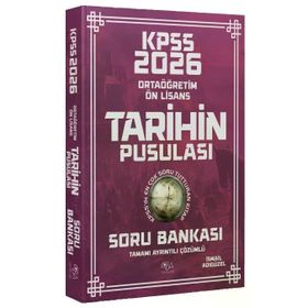CBA Yayınları 2026 KPSS Lise Ortaöğretim Ön Lisans Tarihin Pusulası Çözümlü Soru Bankası