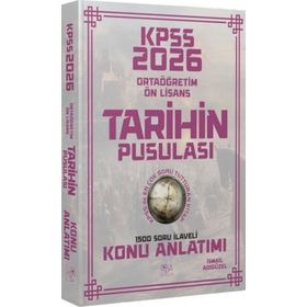 CBA Yayınları 2026 KPSS Lise Ortaöğretim Ön Lisans Tarihin Pusulası Konu Anlatımı