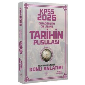 CBA Yayınları 2026 KPSS Lise Ortaöğretim Ön Lisans Tarihin Pusulası Konu Anlatımı