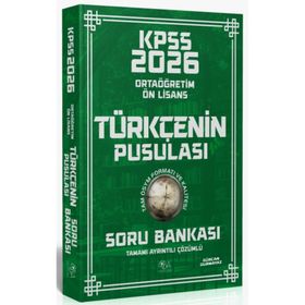 CBA Yayınları 2026 KPSS Lise Ortaöğretim Ön Lisans Türkçenin Pusulası Çözümlü Soru Bankası