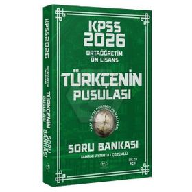 CBA Yayınları 2026 KPSS Lise Ortaöğretim Ön Lisans Türkçenin Pusulası Çözümlü Soru Bankası