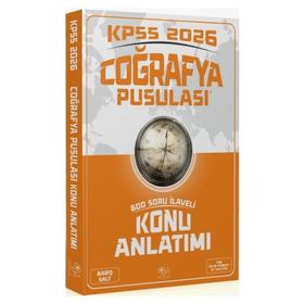 CBA Yayınları Barış Salt 2026 KPSS Lise Ortaöğretim Ön Lisans Coğrafya Pusulası Konu Anlatımı