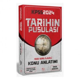 CBA Yayınları - İsmail Adıgüzel 2024 KPSS Tarihin Pusulası Konu Anlatımı