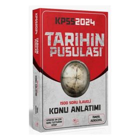 CBA Yayınları - İsmail Adıgüzel 2024 KPSS Tarihin Pusulası Konu Anlatımı