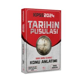 CBA Yayınları - İsmail Adıgüzel 2024 KPSS Tarihin Pusulası Konu Anlatımı