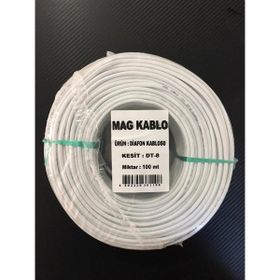 CCA DT8 Beyaz Diafon Kablosu