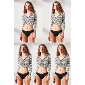 C&City 5'li 523 Siyah Bikini Külot