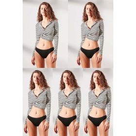 C&City 5'li 523 Siyah Bikini Külot