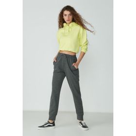 C&City 735 Antrasit Jogger Manşet Spor Eşofman Altı
