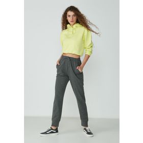 C&City 735 Antrasit Jogger Manşet Spor Eşofman Altı