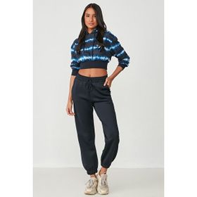 C&City 806 Jogger Lastikli Spor Yeşil Kadın Eşofman Altı