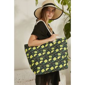 C&City Y2670-24 Çok Renkli SYT Plaj Çantası