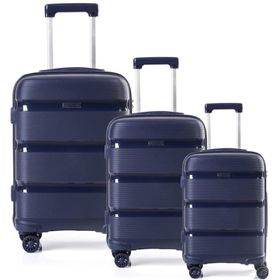 Ççs 05183 Lacivert 3'lü Valiz Seti