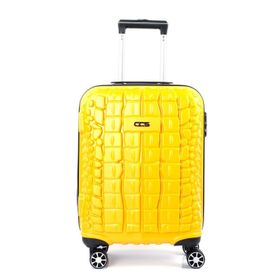Ççs 05201 Sarı Siyah Orta Boy Abs Valiz
