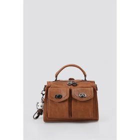 Ççs 17547 Camel Kadın Omuz Çantası