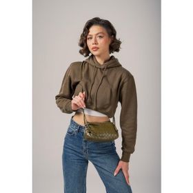 Ççs 18043 Koyu Yeşil Omuz Çantası