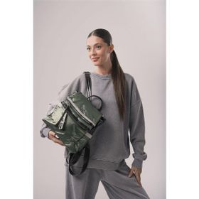 Ççs 18057 Yeşil Kadın Sırt Çantası