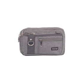 ÇÇS 31109 Gri Kumaş Erkek Bel Çantası