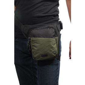 Ççs 31186 Yeşil Erkek Bacak ve Omuz Çantası