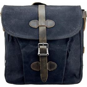 Ççs 31487 Siyah Mumlanmış Kanvas Retro Omuz Çantası