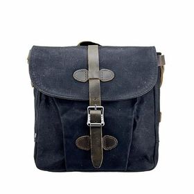 Ççs 31487 Siyah Mumlanmış Kanvas Retro Omuz Çantası