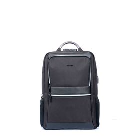 Ççs 51309 Koyu Gri Kilitli Laptop Korumalı USB Sırt Çantası