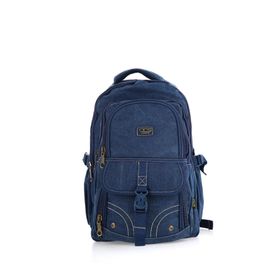 Ççs 51408 Lacivert Kanvas Sırt Çantası