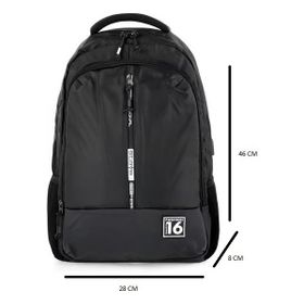 Ççs 51430 Siyah Unisex Sırt Çantası