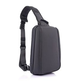 Ççs 51466 Siyah Erkek Body Bag Su Geçirmez Sırt ve Göğüs Çantası