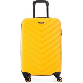 Ççs 5175 Sarı ABS Büyük Boy Valiz