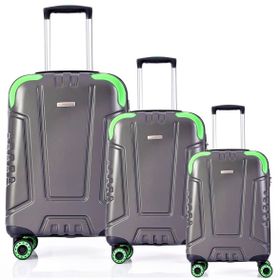 Ççs 5198 Antrasit 3'lü Abs Valiz Seti