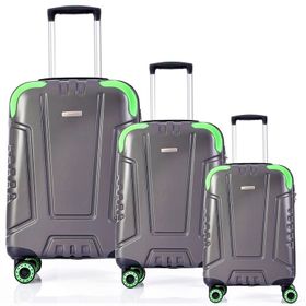 Ççs 5198 Antrasit 3'lü Abs Valiz Seti