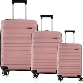Ççs 5225 Pudra Polipropilen 3 Lü Valiz Seti