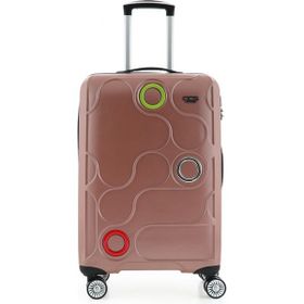 Ççs 5237 Pudra ABS Büyük Boy Valiz