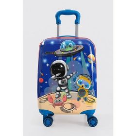 Ççs 5254 Astronot Mavi Kabin Boy Çocuk Valizi