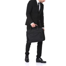 Ççs 71384 Siyah 15,6’’ Çapraz Askılı Evrak Çantası