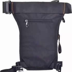 Ççs Waterproof Motosiklet Siyah Bel Bacak Çantası