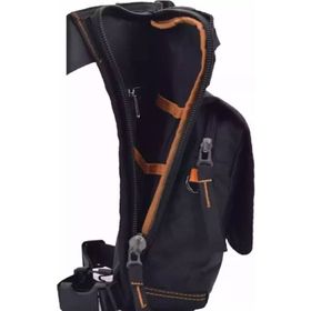 Ççs Waterproof Motosiklet Siyah Bel Bacak Çantası